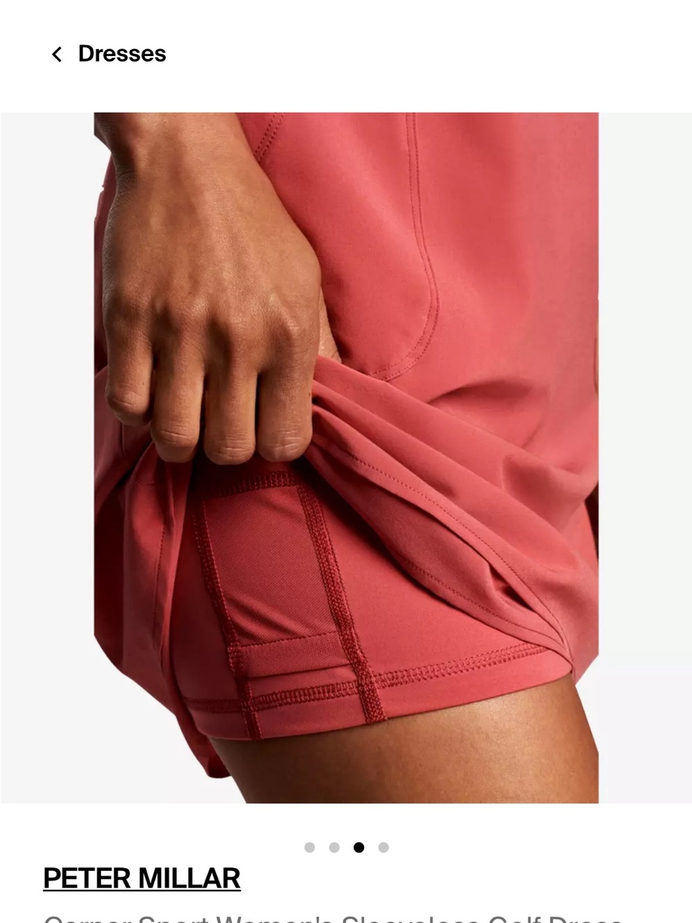 Peter Millar Carner Sport Sleeveless Golf Dress - Picture 2 of 7